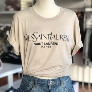 Yves luxury inspired Tee